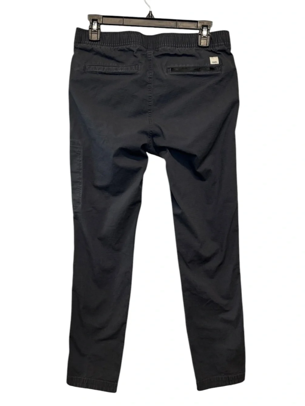 Vuori Women Ripstop Pants Dk Gray Canvas Drawstring Tapered VW401 Stretch Sz M U